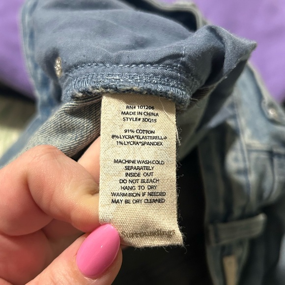 Soft Surroundings Ultimate Denim Straight Leg Jeans Women’s Size 14P Light Wash - Picture 5 of 7